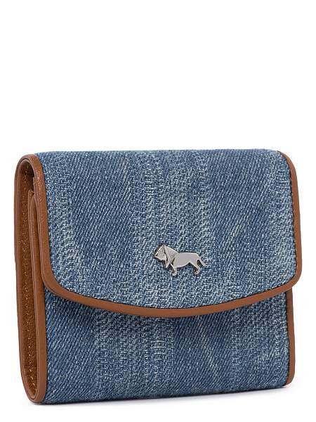 Кошелек Labbra L146-1036 l.blue jeans/luggage Labbra, Артикул: L146-1036-01-00054379 фото №1