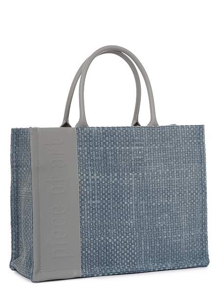 Сумка ELEGANZZA ZZ-0125-1 l.blue jeans/l.grey Eleganzza, Артикул: ZZ-0125-1-01-00054798 фото №1