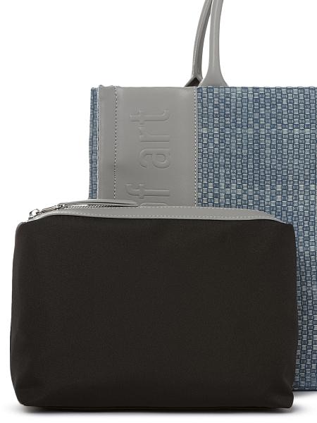 Сумка ELEGANZZA ZZ-0125-1 l.blue jeans/l.grey Eleganzza, Артикул: ZZ-0125-1-01-00054798 фото №1