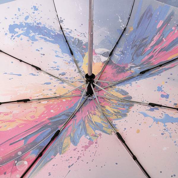 UFLS0105-8 Зонт жен. Fabretti, автомат, 3 сложения, сатин Fabretti, Артикул: UFLS0105-8 фото №1