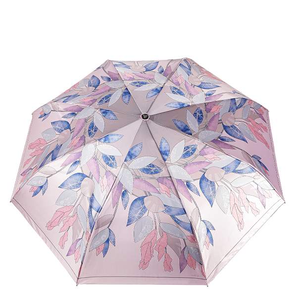 UFLS0106-3 Зонт жен. Fabretti, автомат, 3 сложения, сатин Fabretti, Артикул: UFLS0106-3 фото №1