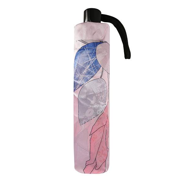 UFLS0106-3 Зонт жен. Fabretti, автомат, 3 сложения, сатин Fabretti, Артикул: UFLS0106-3 фото №1