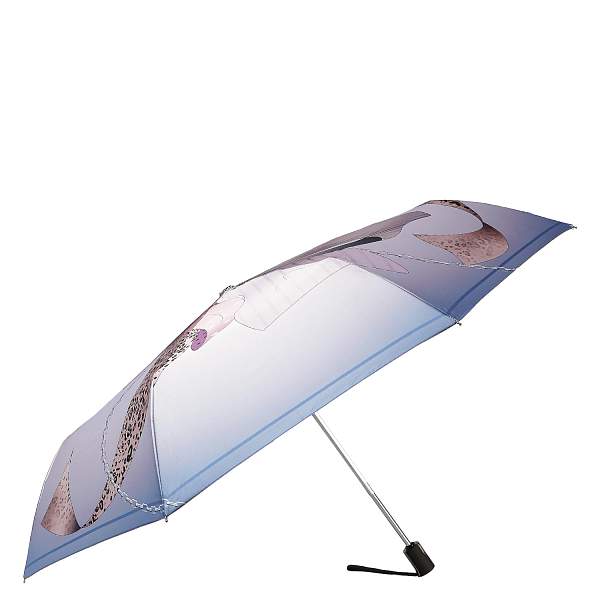 UFLS0107-9 Зонт жен. Fabretti, автомат, 3 сложения, сатин Fabretti, Артикул: UFLS0107-9 фото №1