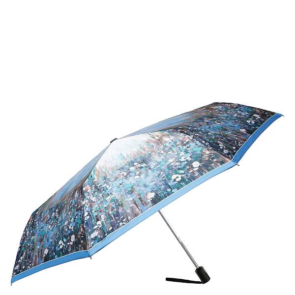 UFLS0084-9 Зонт жен. Fabretti, автомат, 3 сложения, сатин Fabretti, Артикул: UFLS0084-9 фото №1