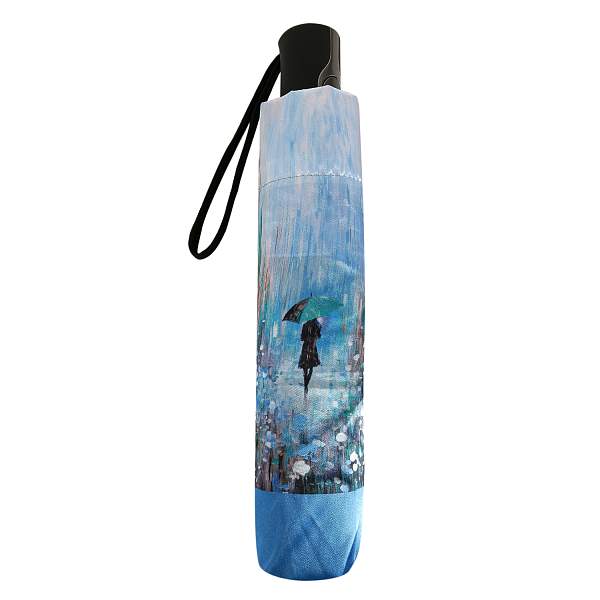 UFLS0084-9 Зонт жен. Fabretti, автомат, 3 сложения, сатин Fabretti, Артикул: UFLS0084-9 фото №1