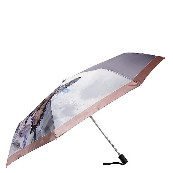 UFLS0087-12 Зонт жен. Fabretti, автомат, 3 сложения, сатин Fabretti, Артикул: UFLS0087-12 фото №1