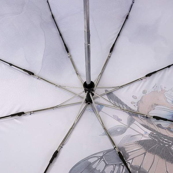 UFLS0087-12 Зонт жен. Fabretti, автомат, 3 сложения, сатин Fabretti, Артикул: UFLS0087-12 фото №1