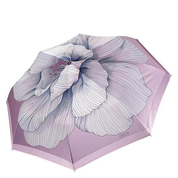 UFLS0090-5 Зонт жен. Fabretti, автомат, 3 сложения, сатин Fabretti, Артикул: UFLS0090-5 фото №1