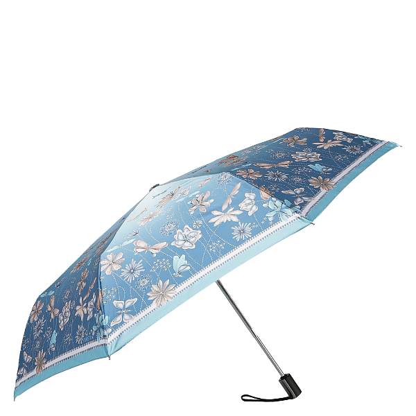 UFLS0093-9 Зонт жен. Fabretti, автомат, 3 сложения, сатин Fabretti, Артикул: UFLS0093-9 фото №1