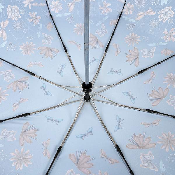 UFLS0093-9 Зонт жен. Fabretti, автомат, 3 сложения, сатин Fabretti, Артикул: UFLS0093-9 фото №1