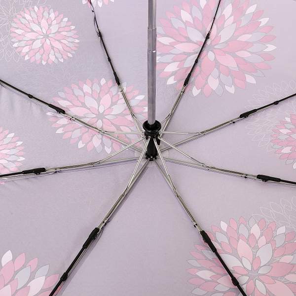 UFLS0103-3 Зонт жен. Fabretti, автомат, 3 сложения, сатин Fabretti, Артикул: UFLS0103-3 фото №1