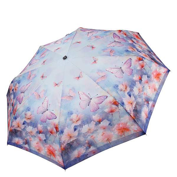 UFLR0040-6 Зонт жен. Fabretti, автомат, 3 сложения, эпонж Fabretti, Артикул: UFLR0040-6 фото №1