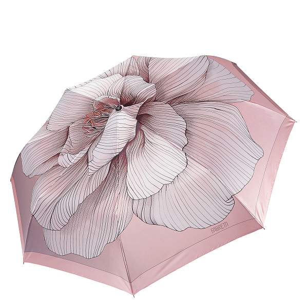 UFS0109-6 Зонт жен. Fabretti, автомат, 3 сложения, сатин Fabretti, Артикул: UFS0109-6 фото №1