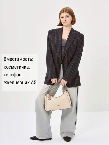 Сумка ELEGANZZA Z-4155D l.beige/cacao Eleganzza, Артикул: Z-4155D-01-00050381 фото №1