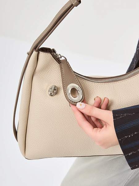 Сумка ELEGANZZA Z-4155D l.beige/cacao Eleganzza, Артикул: Z-4155D-01-00050381 фото №1