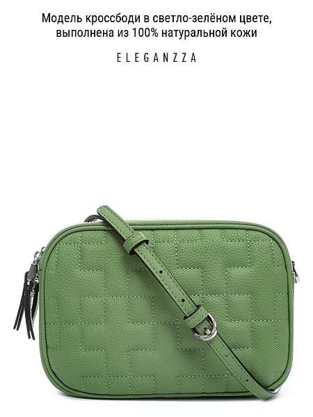 Сумка ELEGANZZA Z-3740D grass Eleganzza, Артикул: Z-3740D-01-00050402 фото №1
