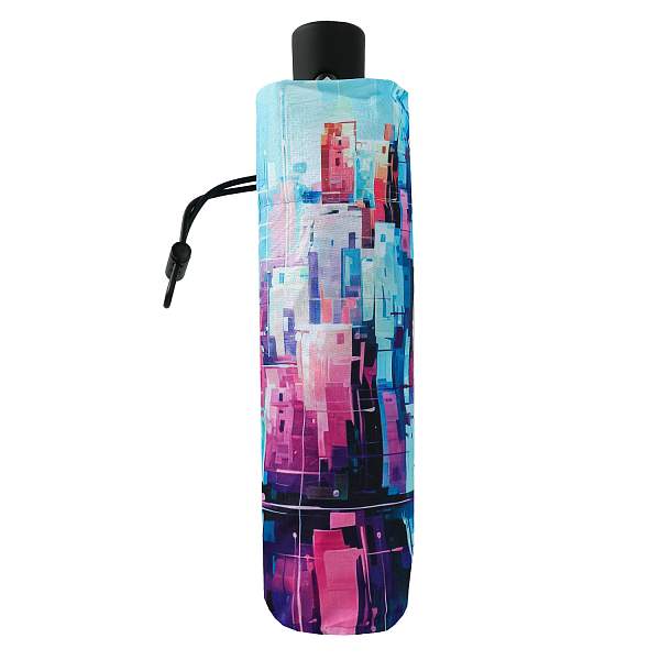 UFR0034-9 Зонт жен. Fabretti, автомат, 3 сложения, эпонж Fabretti, Артикул: UFR0034-9 фото №1