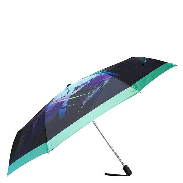 UFLS0080-11 Зонт жен. Fabretti, автомат, 3 сложения, сатин Fabretti, Артикул: UFLS0080-11 фото №1