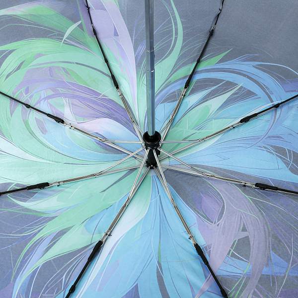 UFLS0080-11 Зонт жен. Fabretti, автомат, 3 сложения, сатин Fabretti, Артикул: UFLS0080-11 фото №1