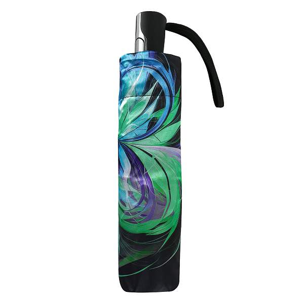 UFLS0080-11 Зонт жен. Fabretti, автомат, 3 сложения, сатин Fabretti, Артикул: UFLS0080-11 фото №1