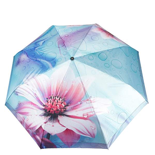 UFLS0083-9 Зонт жен. Fabretti, автомат, 3 сложения, сатин Fabretti, Артикул: UFLS0083-9 фото №1