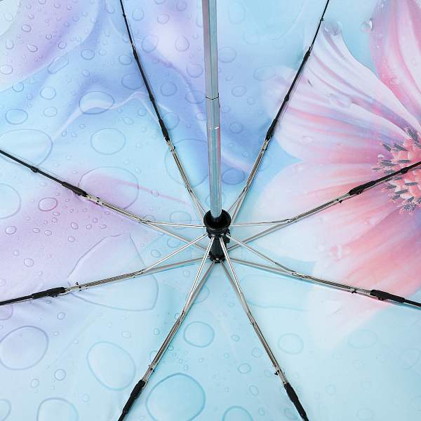 UFLS0083-9 Зонт жен. Fabretti, автомат, 3 сложения, сатин Fabretti, Артикул: UFLS0083-9 фото №1