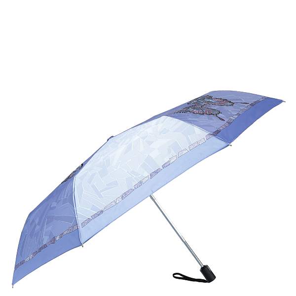 UFLS0096-34 Зонт жен. Fabretti, автомат, 3 сложения, сатин Fabretti, Артикул: UFLS0096-34 фото №1