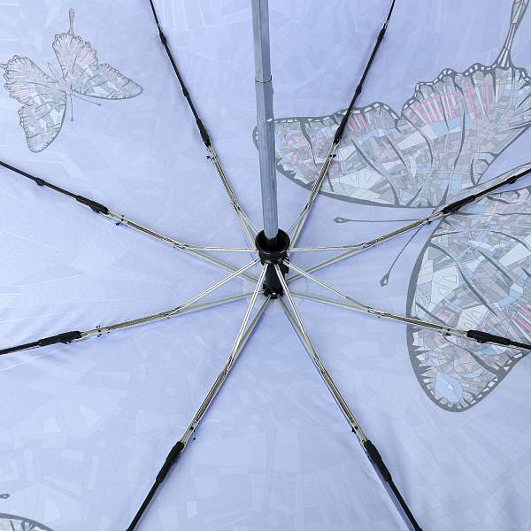 UFLS0096-34 Зонт жен. Fabretti, автомат, 3 сложения, сатин Fabretti, Артикул: UFLS0096-34 фото №1