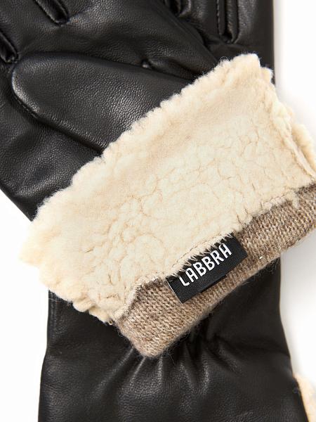 Перчатки жен п/ш LB-0204 d.brown Labbra, Артикул: LB-0204-75_01-00034 фото №1