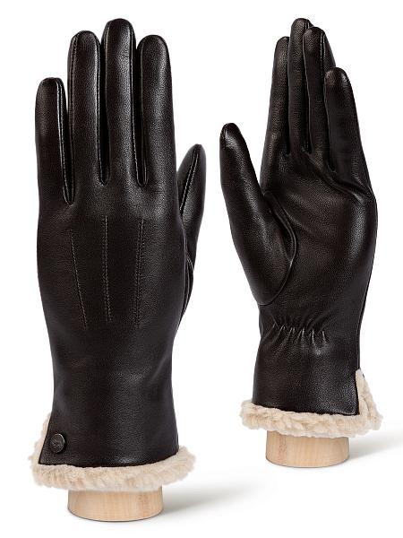 Перчатки жен п/ш LB-0204 d.brown Labbra, Артикул: LB-0204-75_01-00034 фото №1