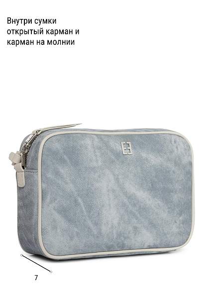 Сумка ELEGANZZA ZBBU-1980 l.blue jeans/white Eleganzza, Артикул: ZBBU-1980-01-00055221 фото №1