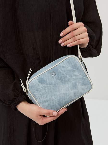 Сумка ELEGANZZA ZBBU-1980 l.blue jeans/white Eleganzza, Артикул: ZBBU-1980-01-00055221 фото №1