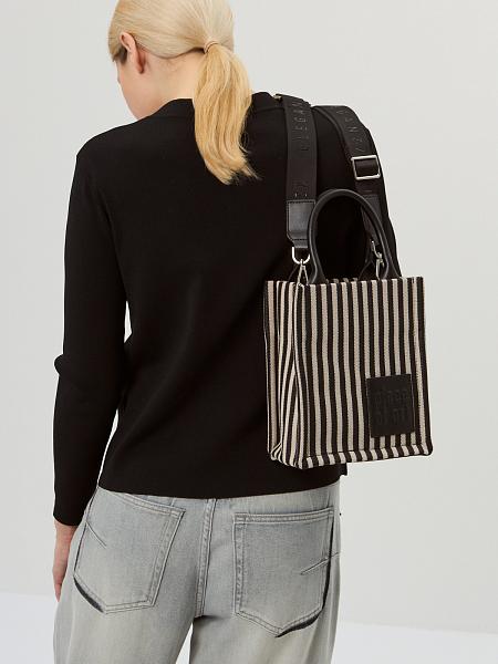Сумка ELEGANZZA ZZ-240907 black/beige Eleganzza, Артикул: ZZ-240907-01-00055238 фото №1
