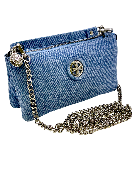 Клатч NARVIN 9245-Tiffany Jeans Vasheron, Артикул: 9245-Tiffany Jeans фото №1