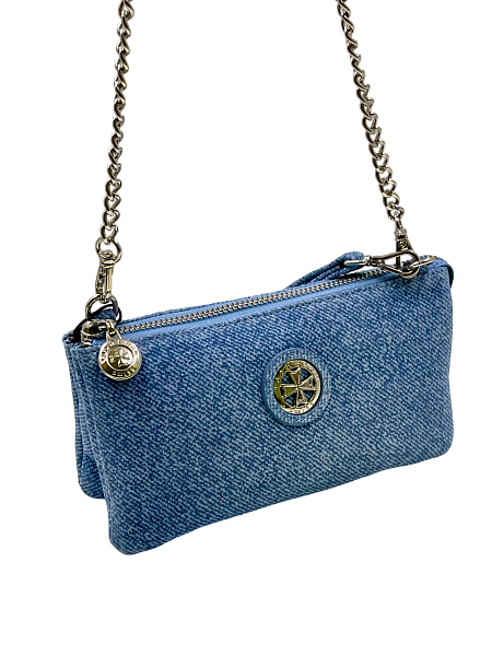 Клатч NARVIN 9245-Tiffany Jeans Vasheron, Артикул: 9245-Tiffany Jeans фото №1