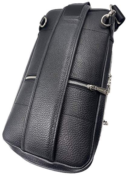 Сумка-рюкзак нагрудная NARVIN 9403-Polo Black Vasheron, Артикул: 9403-Polo Black фото №1