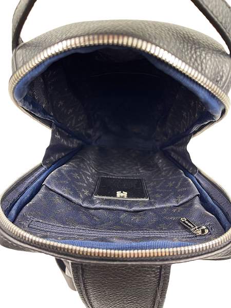 Сумка-рюкзак нагрудная NARVIN 9403-Polo Black Vasheron, Артикул: 9403-Polo Black фото №1