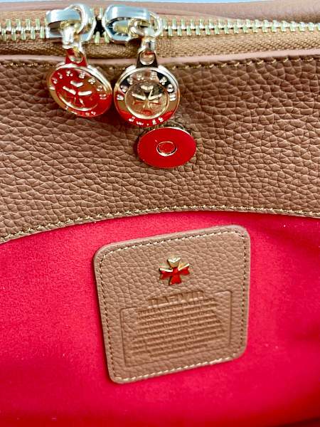 Сумка женская NARVIN 9802-Polo Caramel Vasheron, Артикул: 9802-Polo Caramel фото №1