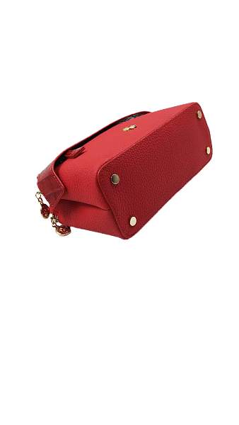 Сумка женская NARVIN 9814-Polo Red / Croco Vasheron, Артикул: 9814-Polo Red / Croco фото №1