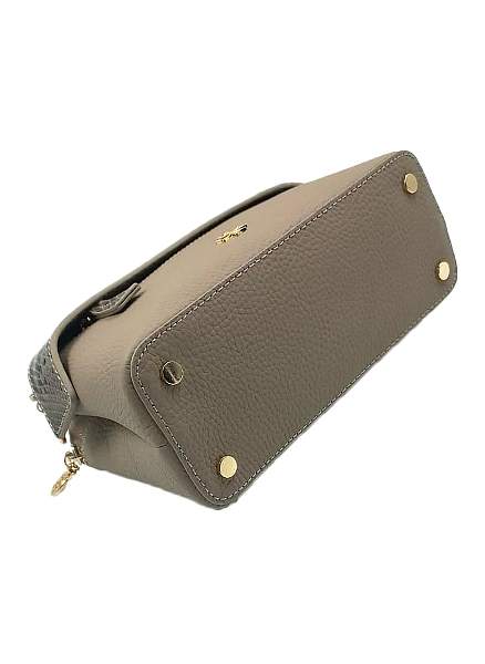 Сумка женская NARVIN 9814-Polo Sand / Piton Vasheron, Артикул: 9814-Polo Sand / Piton фото №1