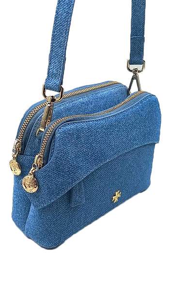 Сумка женская NARVIN 9814-Tiffany Jeans Vasheron, Артикул: 9814-Tiffany Jeans фото №1