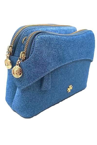 Сумка женская NARVIN 9814-Tiffany Jeans Vasheron, Артикул: 9814-Tiffany Jeans фото №1