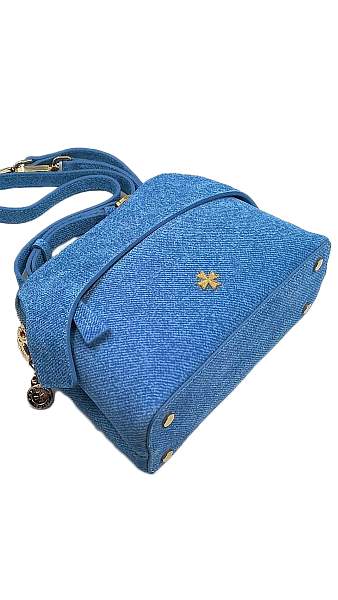 Сумка женская NARVIN 9814-Tiffany Jeans Vasheron, Артикул: 9814-Tiffany Jeans фото №1