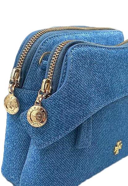 Сумка женская NARVIN 9814-Tiffany Jeans Vasheron, Артикул: 9814-Tiffany Jeans фото №1