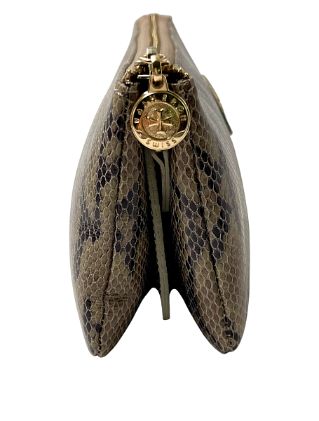 Сумка клатч NARVIN из натуральной кожи 9951-Piton Sand Vasheron, Артикул: 9951-Piton Sand фото №1