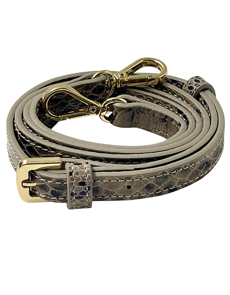 Сумка клатч NARVIN из натуральной кожи 9951-Piton Sand Vasheron, Артикул: 9951-Piton Sand фото №1