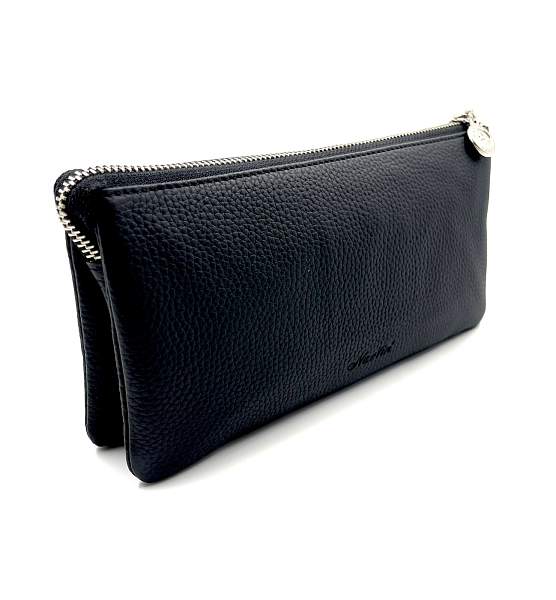 Сумка клатч NARVIN из натуральной кожи 9951-Polo Black Vasheron, Артикул: 9951-Polo Black фото №1