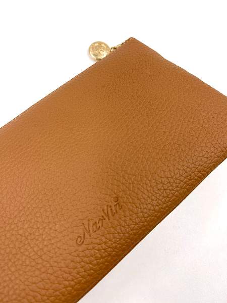 Сумка клатч NARVIN из натуральной кожи 9951-Polo Caramel Vasheron, Артикул: 9951-Polo Caramel фото №1