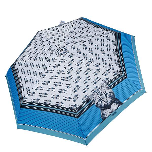 UFR0030-9 Зонт жен. Fabretti, автомат, 3 сложения, эпонж Fabretti, Артикул: UFR0030-9 фото №1