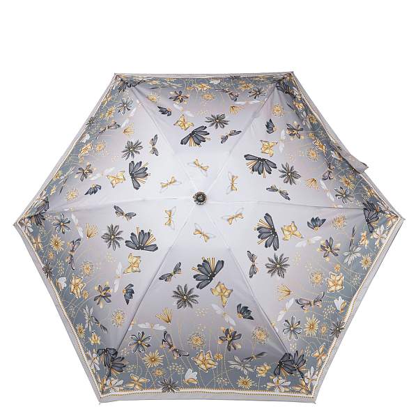 UFZ0013-3  Зонт женский, механический, 5 сложений, эпонж Fabretti, Артикул: UFZ0013-3 фото №1